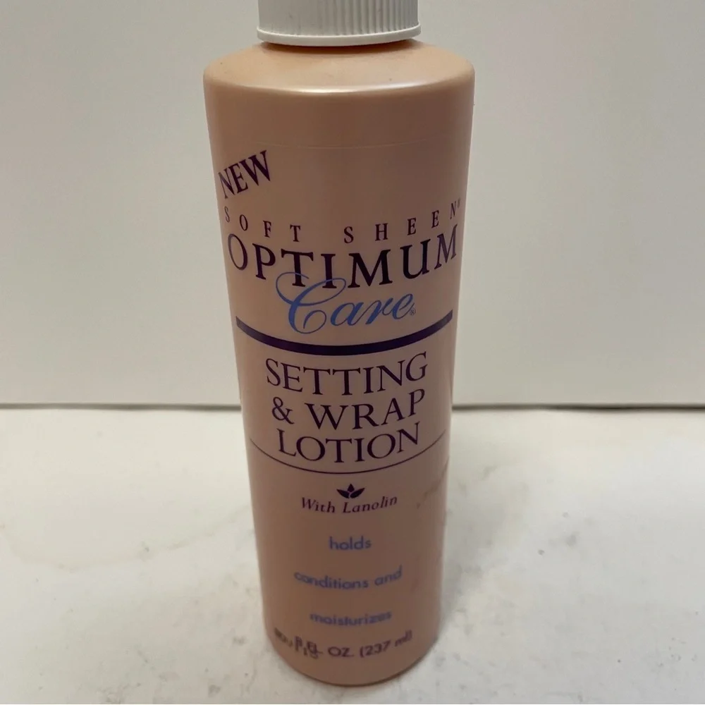 Soft Sheen Optimum Care Setting Wrap Lotion 8 OZ HTF